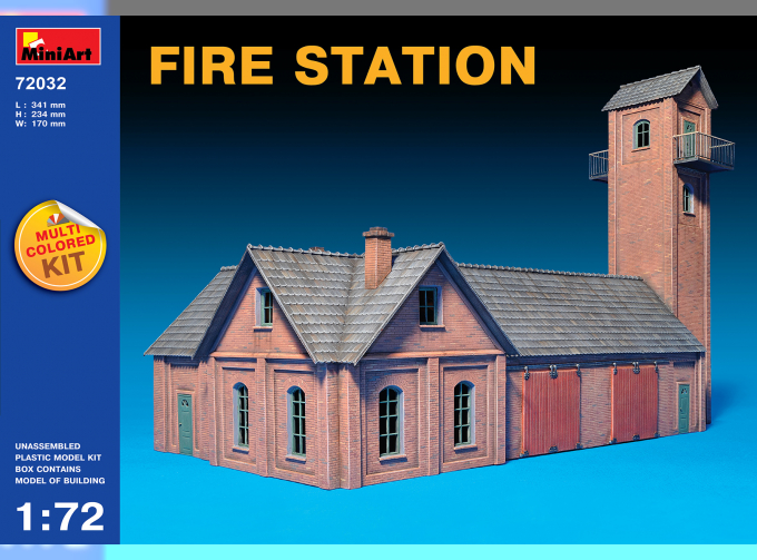 Сборная модель Наборы для диорам FIRE STATION