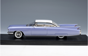 CADILLAC Eldorado Seville (1960), Heather Blue Metallic/White