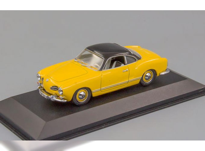 Volkswagen Karmann Ghia Coupe 1955-1959 Yellow/Black