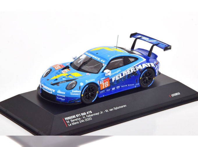 PORSCHE 911 RSR No 78 24h Le Mans Beretta/Felbermayr/van Splunteren (2020)