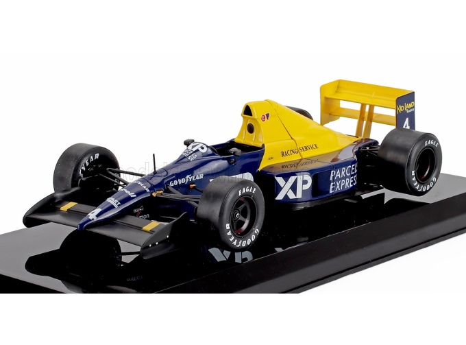 TYRRELL F1 Ford 018 №4 Season Jean Alesi (1989) - Blue Yellow