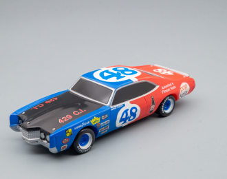 MERCURY Cyclone (1971) NASCAR, blue / red