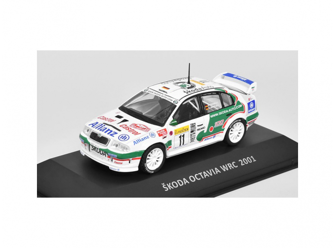 Škoda Octavia WRC 2001 - Kaleidoskop slavných vozů časopis s modelem #66