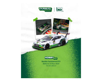 Bentley Continental GT3 J.Gounon/S.Kane/J.Pepper Bathurst 12 Hour, white/green 2019