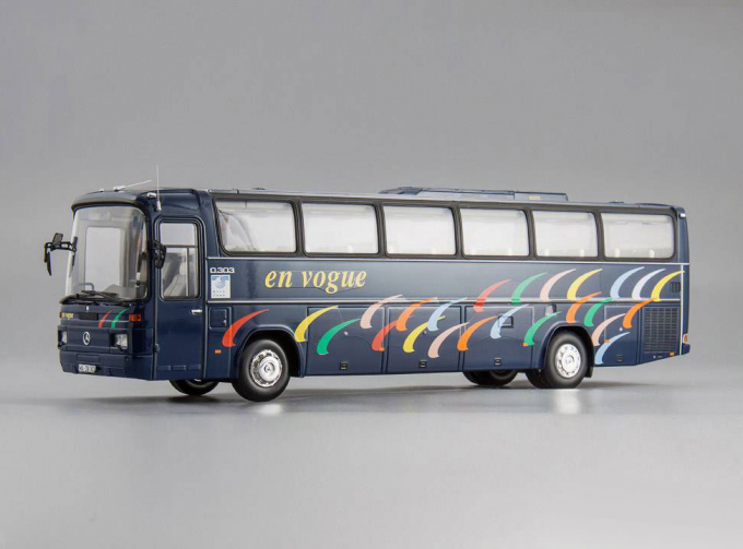 MERCEDES-BENZ O303 RHD Bus 'En Vogue' (1979), dark blue