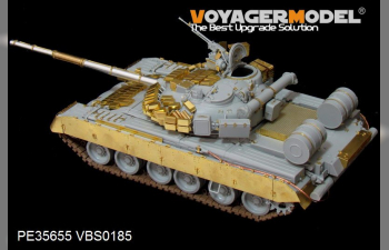 Фототравление Современный российский ОБТ Т-80БВД (включая дымосос)