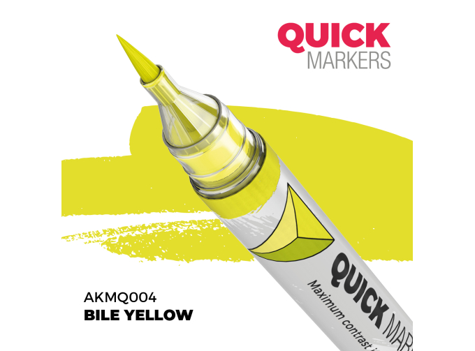 Маркер QUICK MARKER - Желчь жёлтая / Bile Yellow