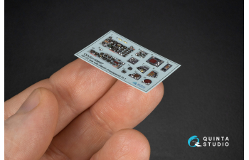 3D Декаль интерьера кабины RF-4C Phantom II (late с DMAS) (Hasegawa) (с 3D-печатными деталями)