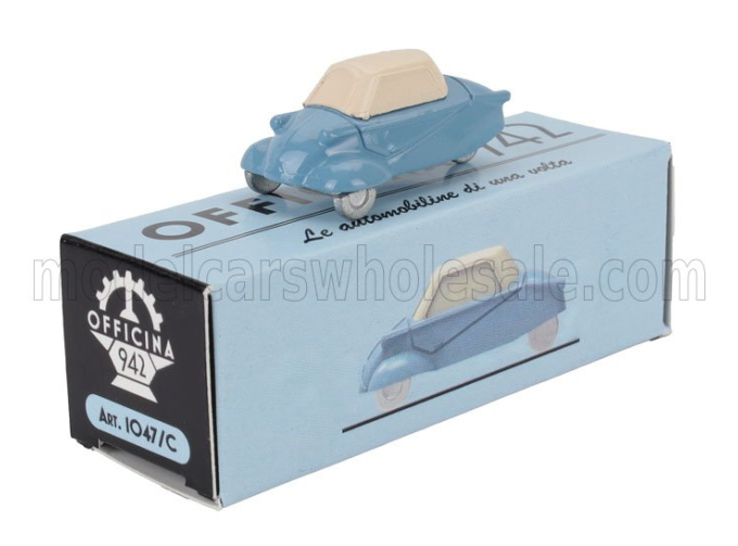 MI-VAL Mivalino (1953), Light Blue Ivory