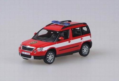 SKODA Yeti Fire Czech Republic (2009), red