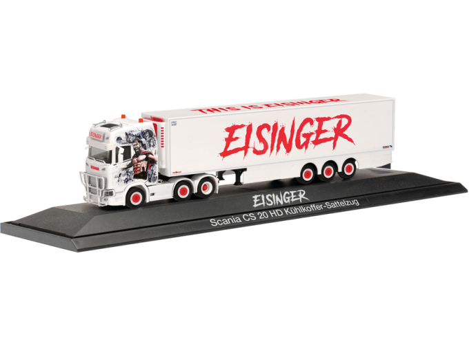 SCANIA CS 20 HD *Eisinger*, white/red