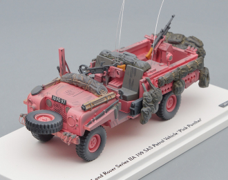 LAND ROVER Series IIA 109 SAS Patrol Vehicle Pink Panther (1968), pink