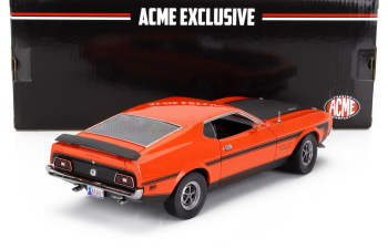 FORD Mustang Boss 351 Ram Air Coupe (1971), Orange Black