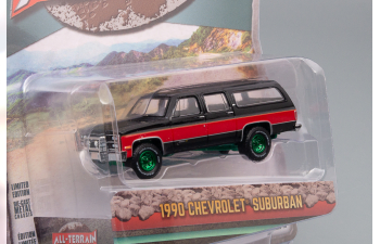 CHEVROLET Suburban 4х4 1990 Red/Black