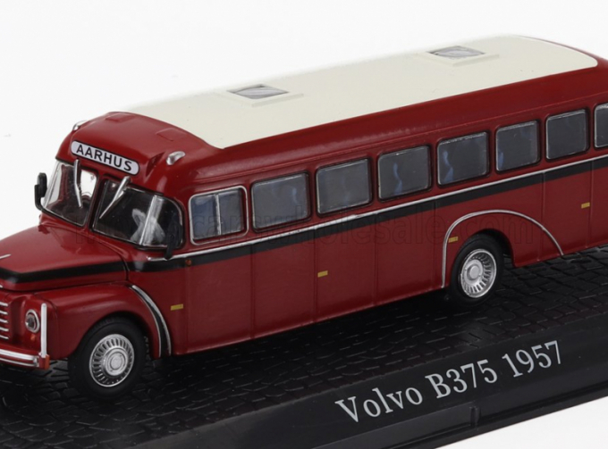 VOLVO B375 Autobus (1957) Red White