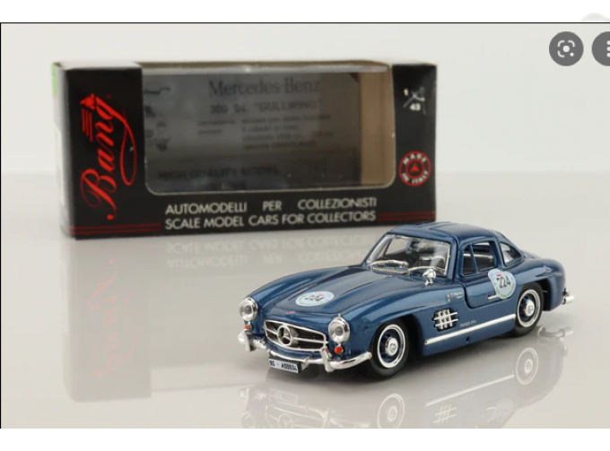 MERCEDES-BENZ 300 SL #224, blue