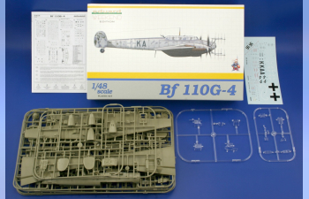 Сборная модель Немецкий ночной истребитель Messerschmitt Bf.110G-4 (Weekend Edition)