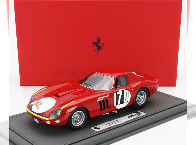 FERRARI 250 Gto/64 Coupe №170 Tour De France (1964) Annie Soisbault - Nicole Roure, Red