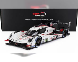 ACURA Arx-06 Gtp 2.4l Twin Turbo V6 Team Meyer Shank Racing №93 Imsa 24h Daytona (2025) Kakunoshin Ohta - Alex Palou - Nick Yelloly - Renger Van Der Zande, White Black
