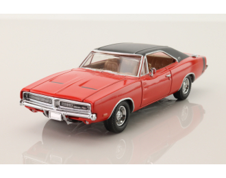 DODGE Charger (1969), red / black