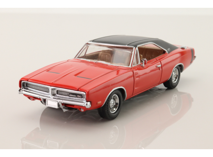 DODGE Charger (1969), red / black