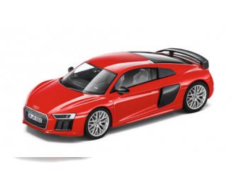 AUDI R8 V10 plus (2015), red