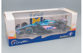 RENAULT F1 A523 Team Bwt Alpine Press №10 - №31 (2023), Blue Pink