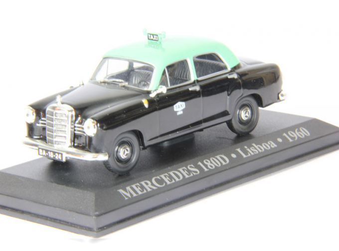 MERCEDES-BENZ 180D Lisboa (1960), black / green