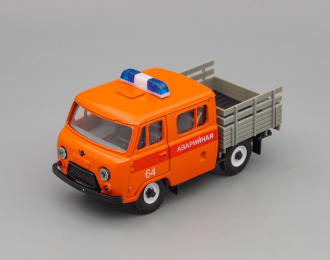 УАЗ 39094 Фермер Аварийная, оранжевый / серый
