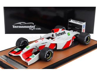FOOTWORK F1 Fa13 Mugen Honda №10 Japan Gp (1992) Aguri Suzuki, White Red