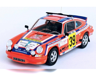 PORSCHE 911 Carrera Rs (night Version) N 39 Rally Montecarlo (1977) Gerard Swaton - Bernard Cordesse, Orange