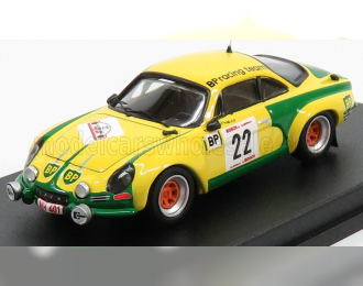 RENAULT A110 Alpine №22 Rally Ypres (1976) F.Roothaert - E.Nijs, Yellow Green