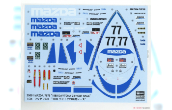 Сборная модель Mazda 767B "1989 Daytona 24 Hours" (Limited Edition)