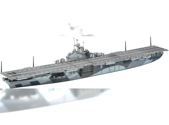 Сборная модель Авианосец U.S.S. Aircraft Carrier Ticonderoga