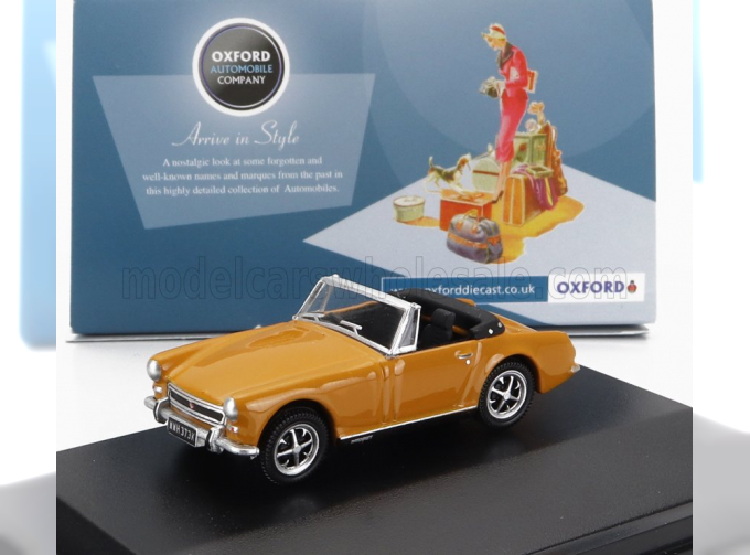 MG Midget Mkii Cabriolet Spider Open (1971), Ochre