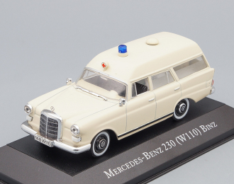 MERCEDES-BENZ 230 Binz Ambulance (W110), Ambulance Collection 1, beige