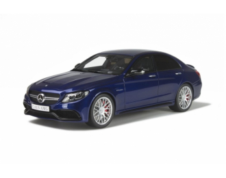 Mercedes-Benz C63 S Sedan (blue)