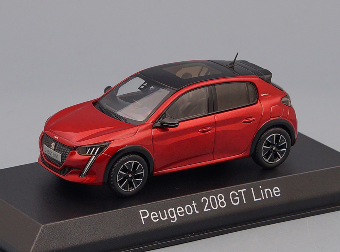 PEUGEOT 208 GT Line (2019), red