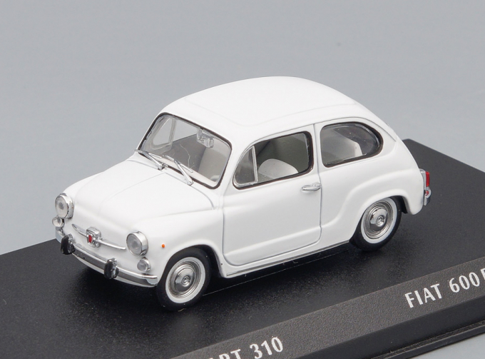 FIAT 600D 1965, white