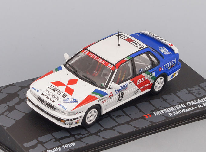 MITSUBISHI Galant VR-4 #19 P.Airikkala/R.McNamee победитель RAC Rally 1989