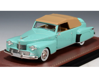 LINCOLN Continental Cabriolet Closed (1942), green / beige
