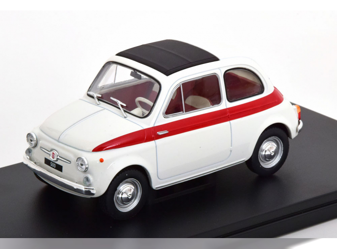 FIAT 500 (1960), White/Red