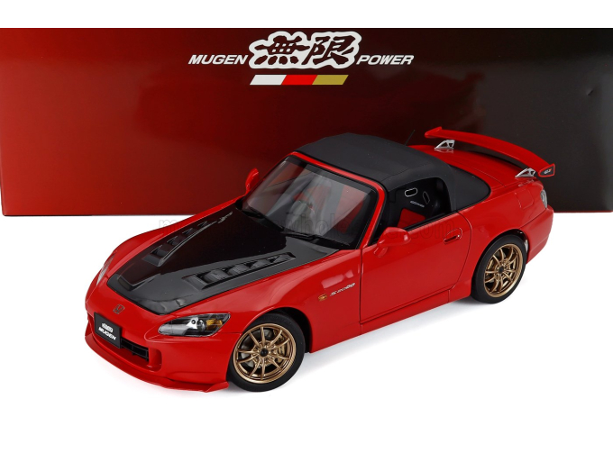HONDA S2000 Spider Hard-Top Mugen (2001), red