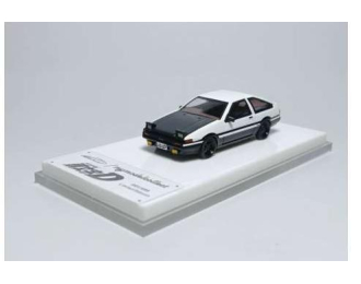 TOYOTA  AE86 Trueno, black/white