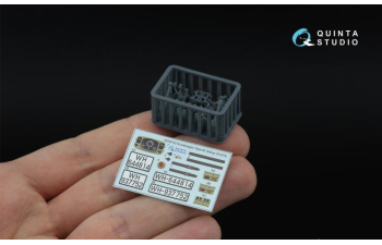 3D Декаль интерьера кабины Kubelwagen Type 82 (Meng VS-015) (с 3D-печатными деталями)