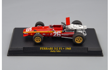 FERRARI 312 F1 #26 Jacky Ickx "Scuderia Ferrari" Winner French GP 4 место 1968