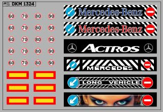 Декаль Брызговик для гузовиков и прицепов вариант 15