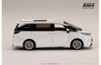 LEXUS LM Customized Version 6 seater 500h, sonic quartz