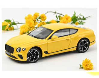 BENTLEY New Continental GT 2018 Monaco Yellow