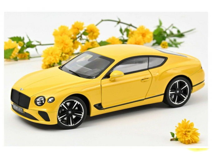 BENTLEY New Continental GT 2018 Monaco Yellow